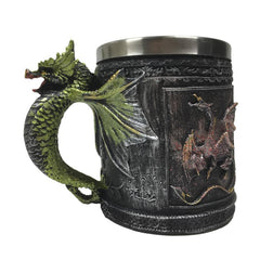 Wonderful Dragon Mug Medieval Style For Geek Enthusiast Wonderful Dragon Mug Medieval Style For Geek Enthusiast