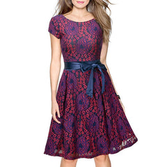 Womens Short Sleeve Summer Gown Womens Short Sleeve Summer Gown