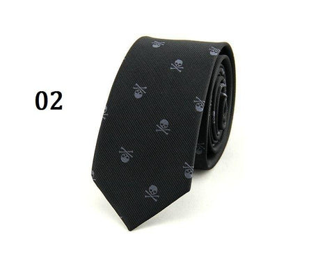 Skull Neck Tie for Men