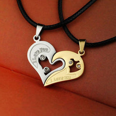 I Love You Heart Necklace For Lovers I Love You Heart Necklace For Lovers
