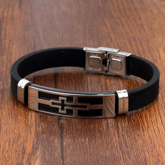 Jesus Cross Hot Men's Bracelet Jesus Cross Hot Men's Bracelet
