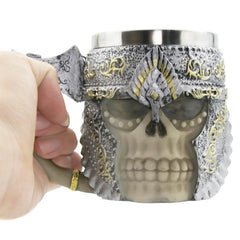 Halloween Viking Skull Mug (style 2) Halloween Viking Skull Mug (style 2)