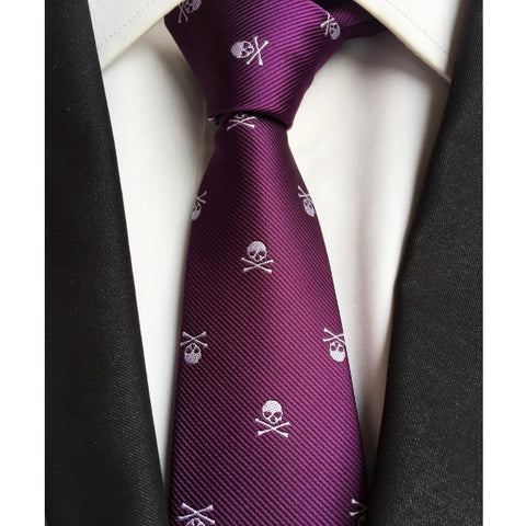 Skull Neck Tie for Men