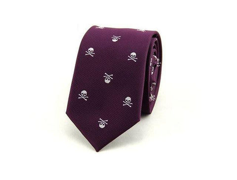 Skull Neck Tie for Men
