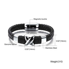 Woven Leather Bracelet Woven Leather Bracelet