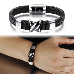 Woven Leather Bracelet Woven Leather Bracelet