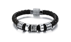 Genuine Leather Stanless Steel Bracelet Genuine Leather Stanless Steel Bracelet