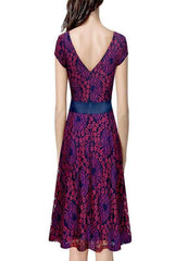 Womens Short Sleeve Summer Gown