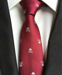 Skull Neck Tie for Men