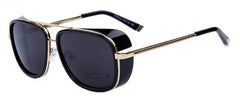Vintage Men Mirrored Sun Glasses