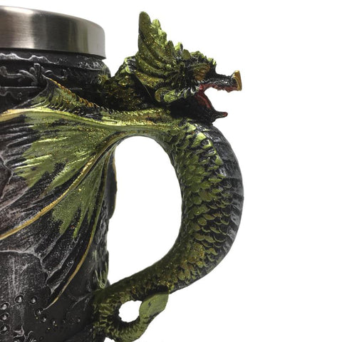 Wonderful Dragon Mug Medieval Style For Geek Enthusiast