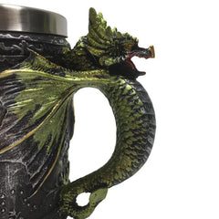 Wonderful Dragon Mug Medieval Style For Geek Enthusiast