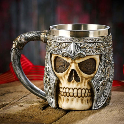 Halloween Viking Skull Mug (style 1)