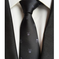 Skull Neck Tie for Men