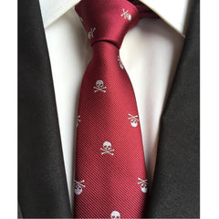 Skull Neck Tie for Men
