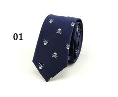 Skull Neck Tie for Men