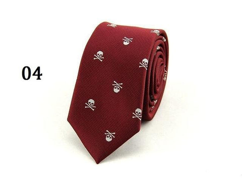 Skull Neck Tie for Men