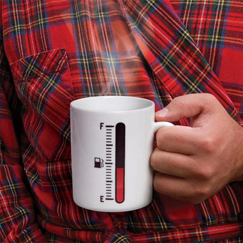Heat Sensitive Cup Fuel Gauge Simulator