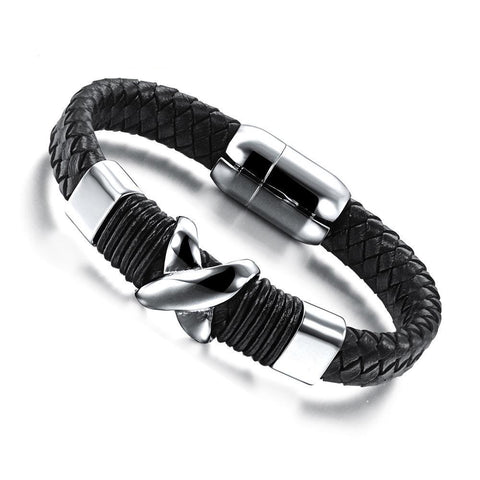 Woven Leather Bracelet